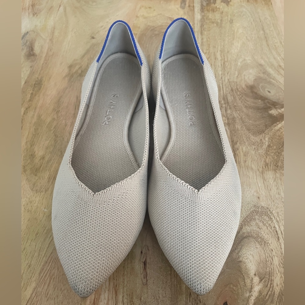 Rothy’s Size 10 The Point - Ecru